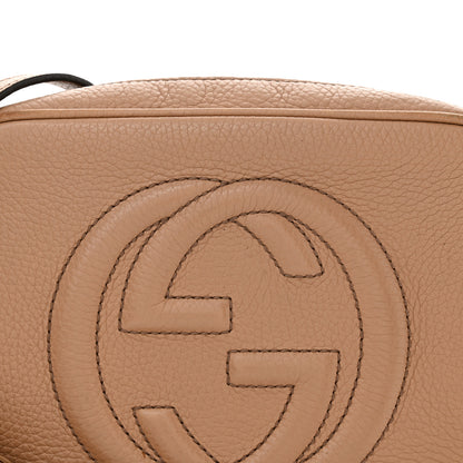 Gucci Pebbled Calfskin Small Soho Disco Bag Rose Beige 8 of 15