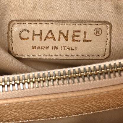 Chanel Caviar Quilted Grand Shopping Tote GST Beige Clair 7 of 12