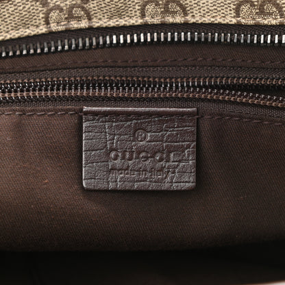 Gucci GG Supreme Monogram Small Joy Tote Dark Brown 6 of 12