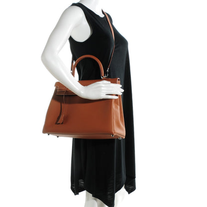 Hermes Togo Kelly Retourne 35 Gold 2 of 20