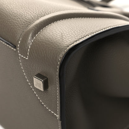 Celine Drummed Calfskin Mini Luggage Souris 13 of 13