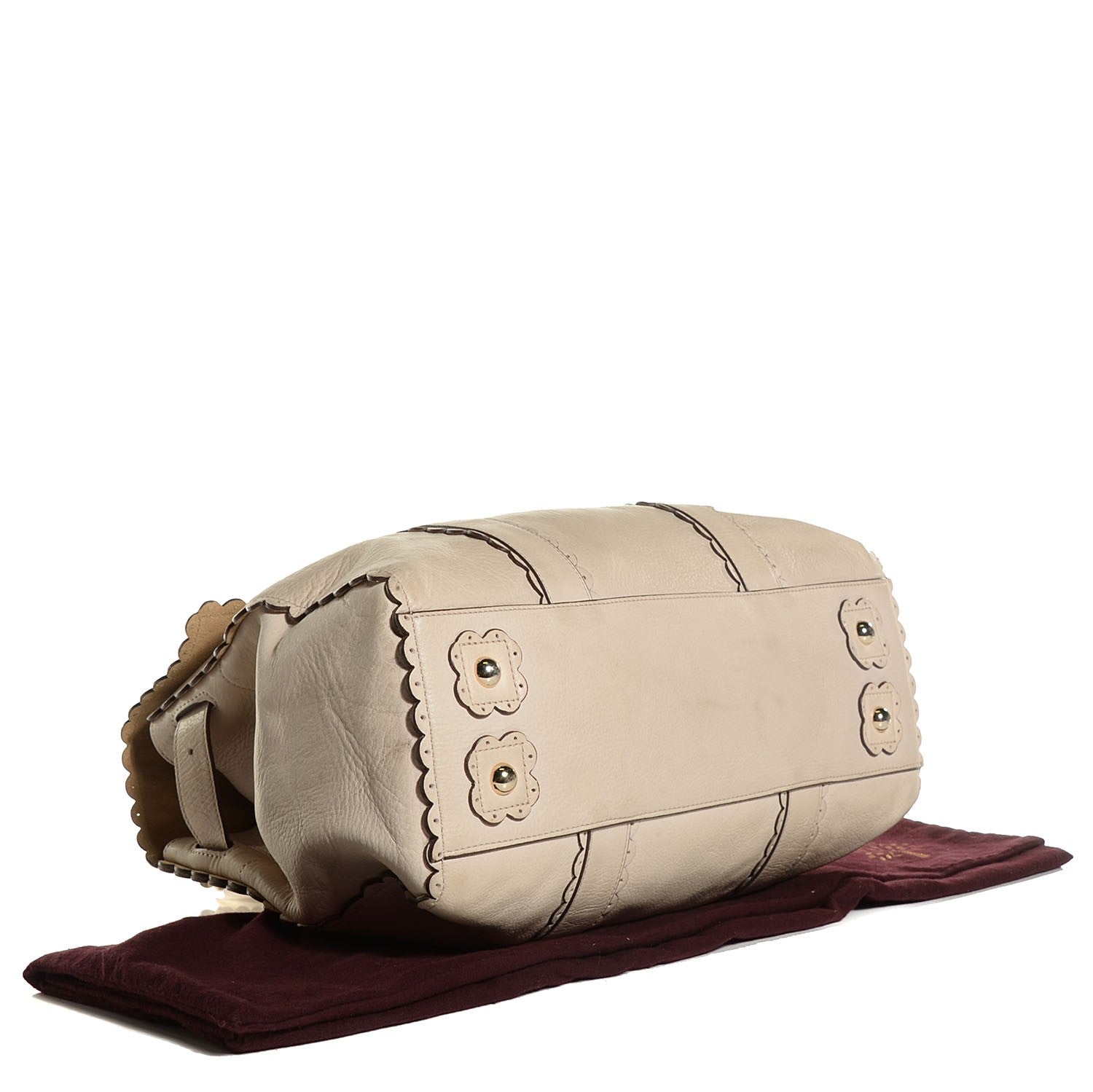 Mulberry Soft Matte Leather Cookie Bayswater Pebble Beige 4 of 13