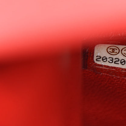 Chanel Lambskin Quilted Medium Double Flap Red 12 of 14