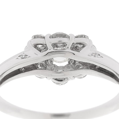 Parker & West by FASHIONPHILE 18K White Gold Diamond .30ctw Ring 56 7.75 8 of 9