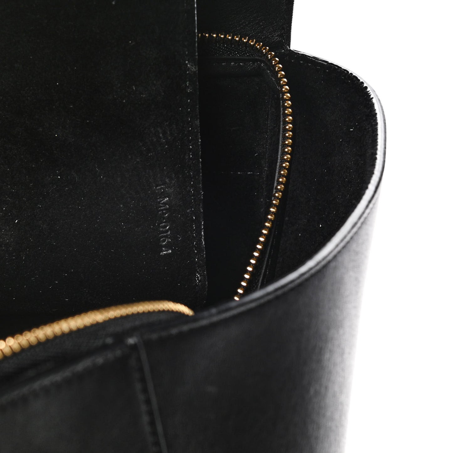 Smooth Calfskin Small Bi-Color Belt Bag Black Cream