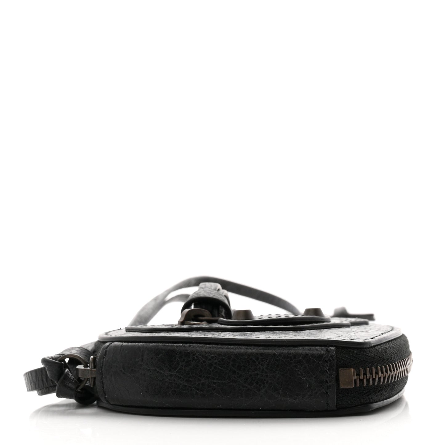Arena Lambskin Classic Hardware Le City Heart Box Bag Charm Black