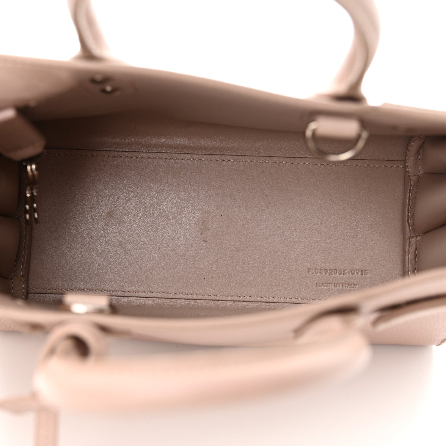 Saint Laurent Grained Calfskin Nano Sac De Jour Antique Rose 5 of 19