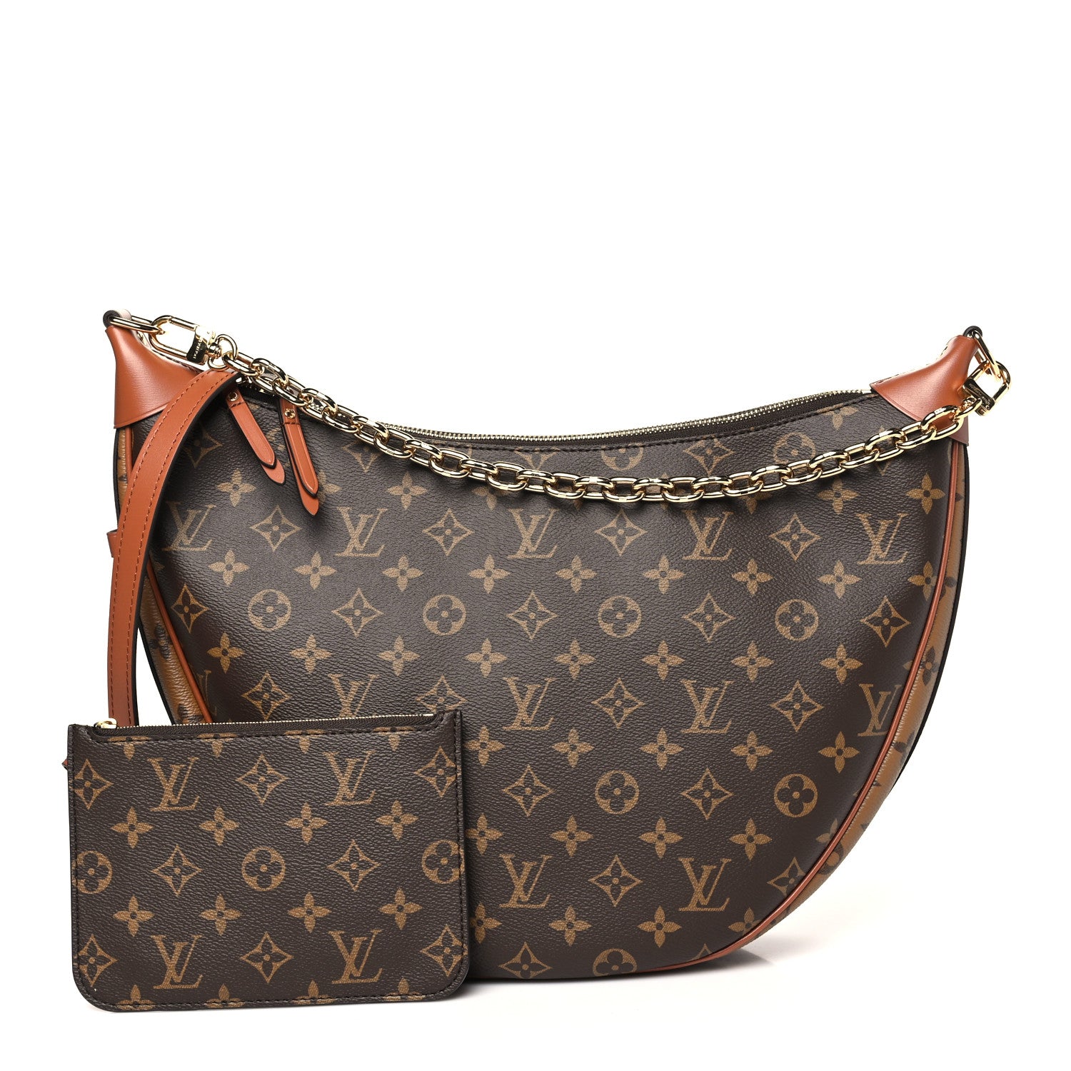 Louis Vuitton Reverse Monogram Loop Hobo 3 of 10