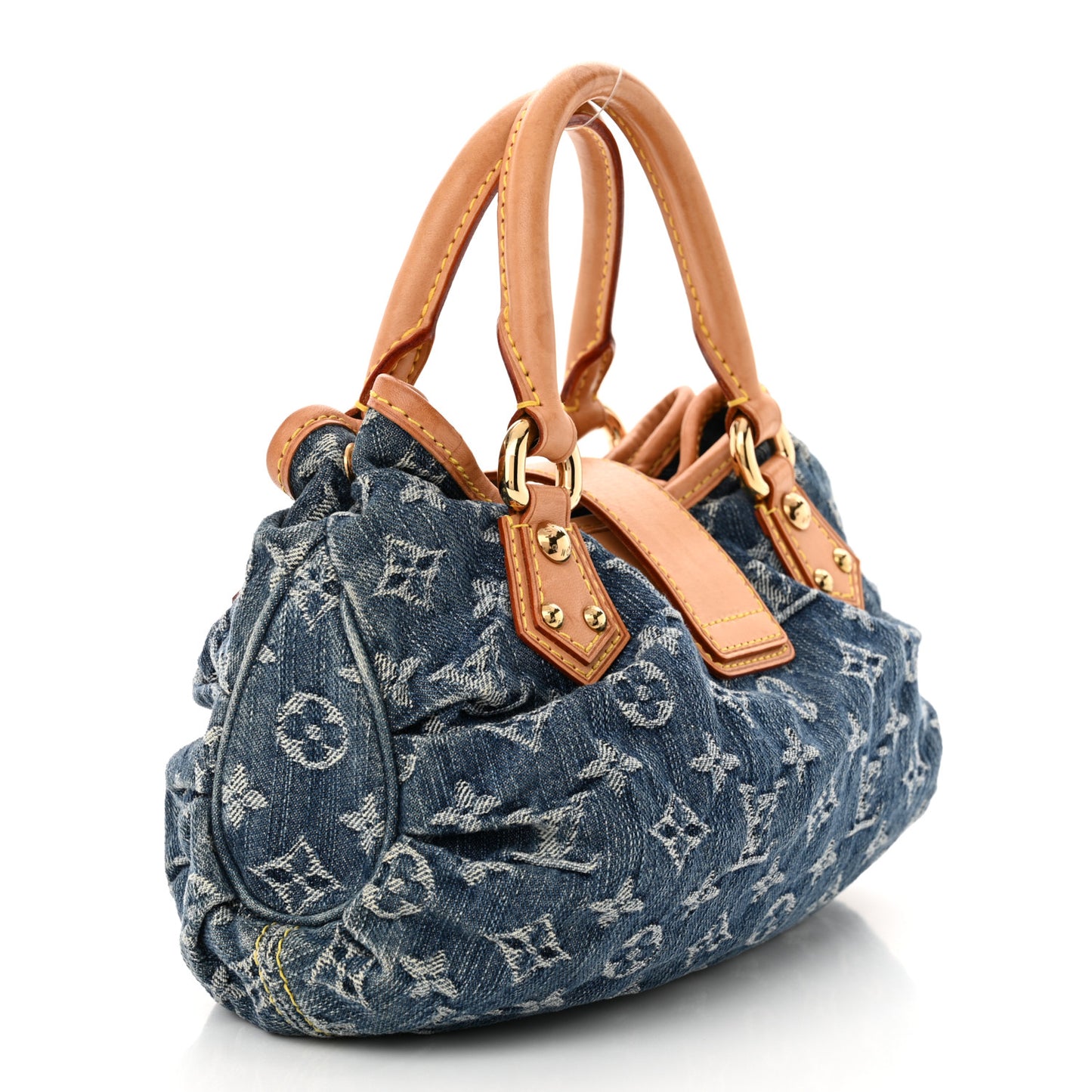Monogram Denim Pleaty Blue