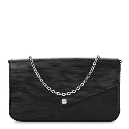 Louis Vuitton Epi Pochette Felicie Black 1 of 10
