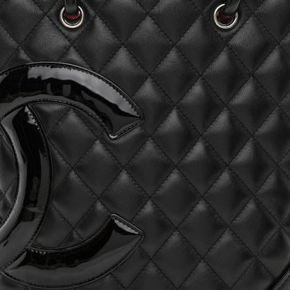 Chanel Calfskin Quilted Medium Cambon Tote Black 13 of 14
