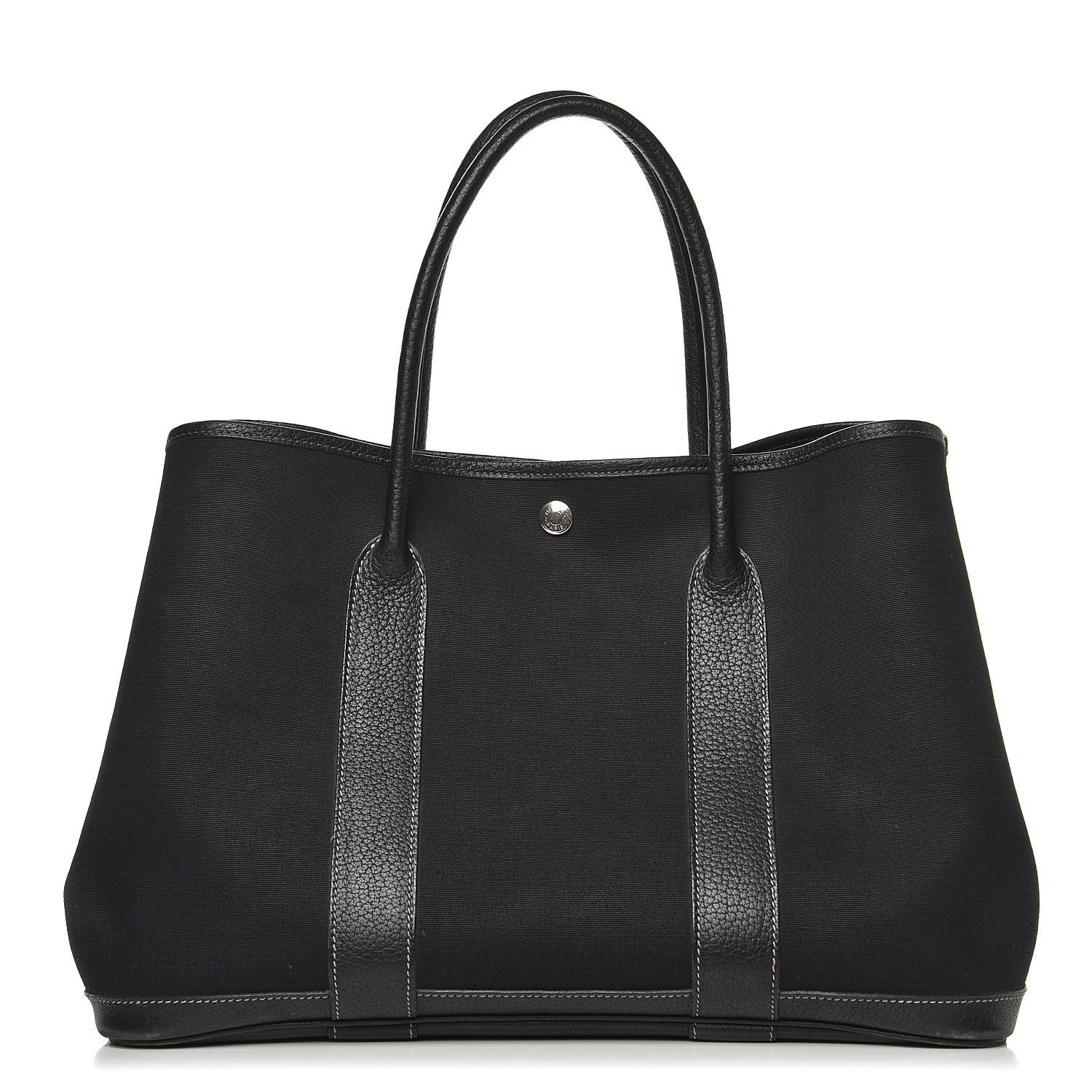 Hermes Toile Negonda Garden Party Tote 36 MM Black 1 of 10