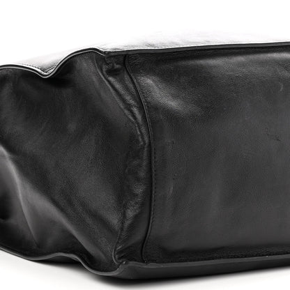 Saint Laurent Calfskin Rive Gauche North South Tote Black 8 of 12