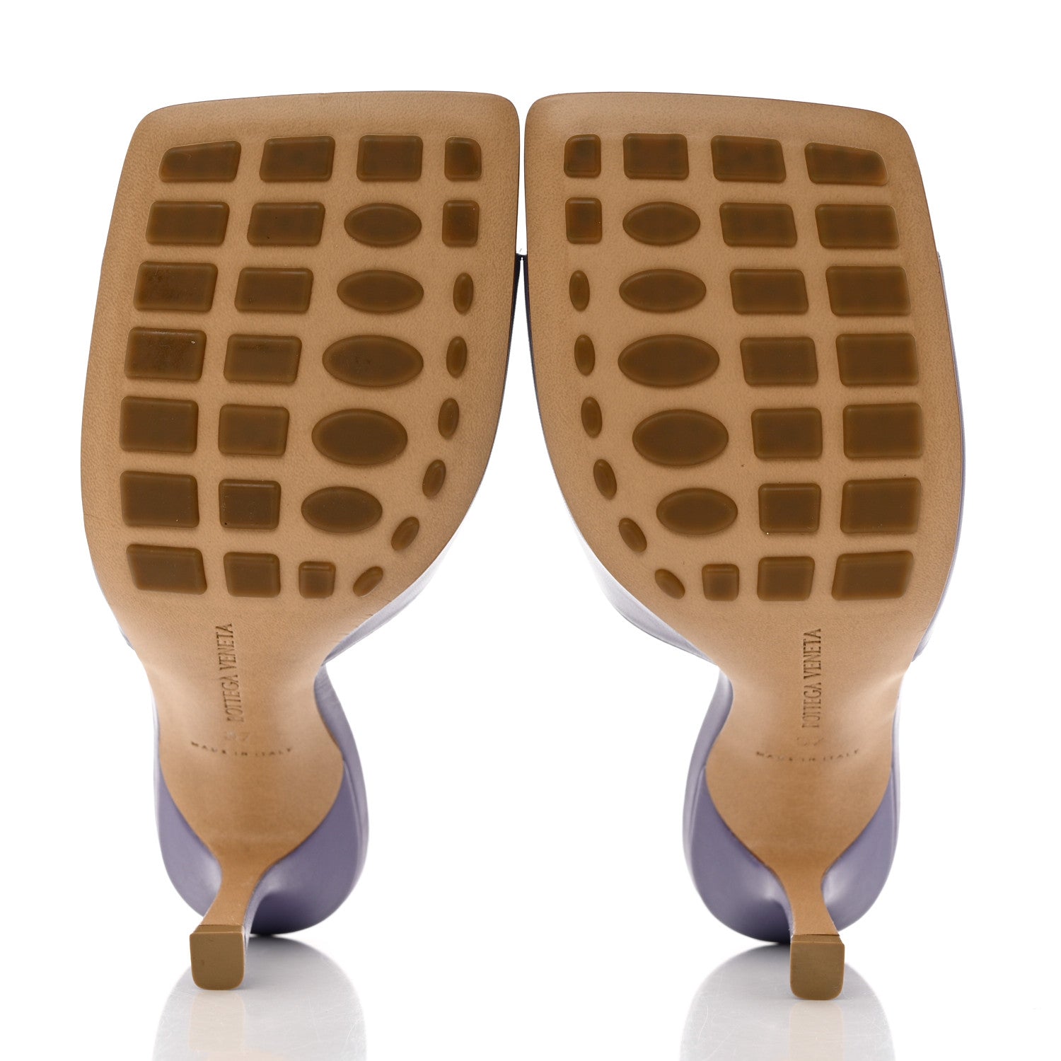 Bottega Veneta Lambskin Stretch Mule Sandals 37 Lavender 5 of 9