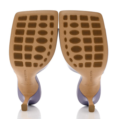 Bottega Veneta Lambskin Stretch Mule Sandals 37 Lavender 5 of 9