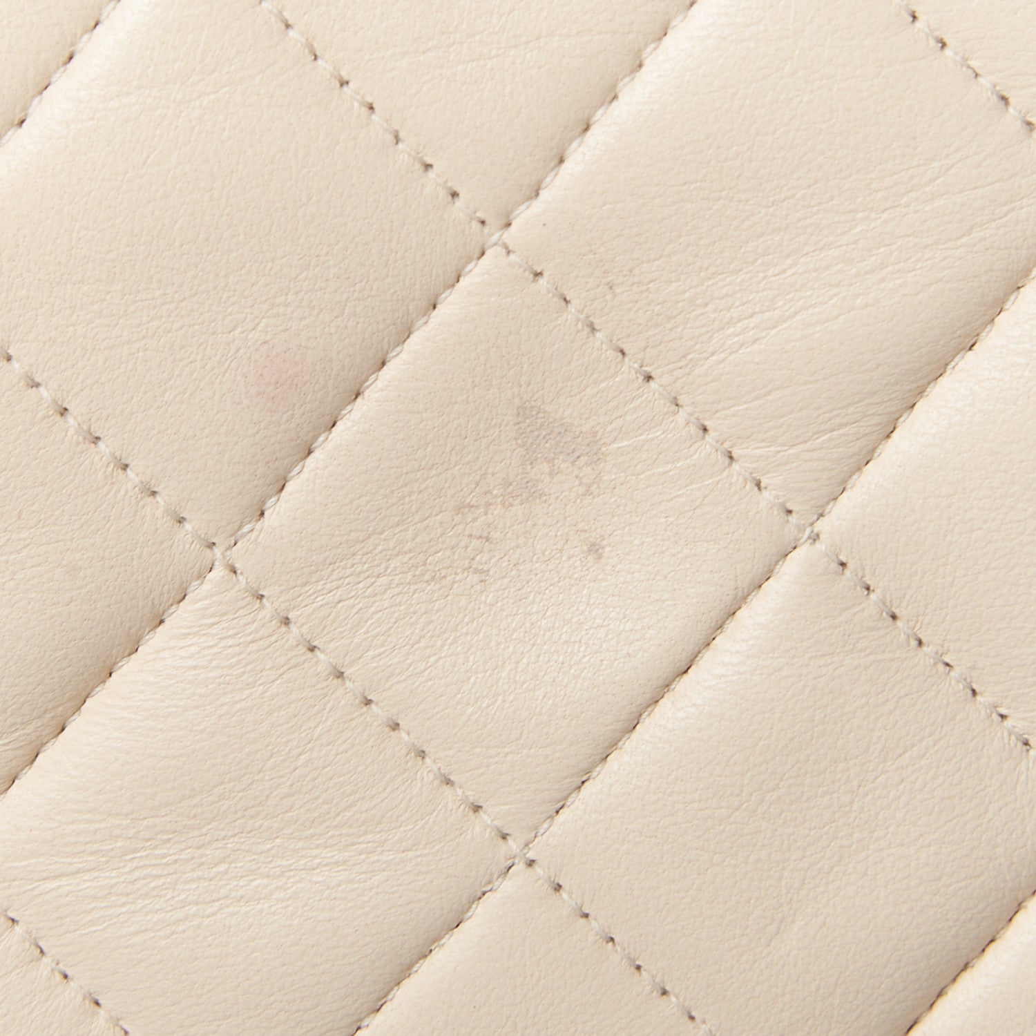 Chanel Lambskin Quilted Medium Double Flap Light Beige 10 of 11