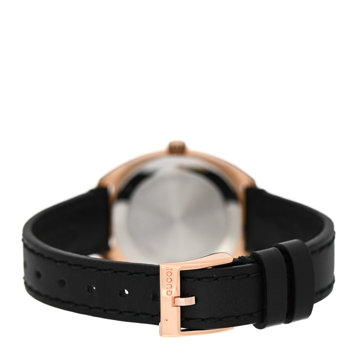 Stainless Steel Calfskin 29mm GG2570 Quartz Watch Black