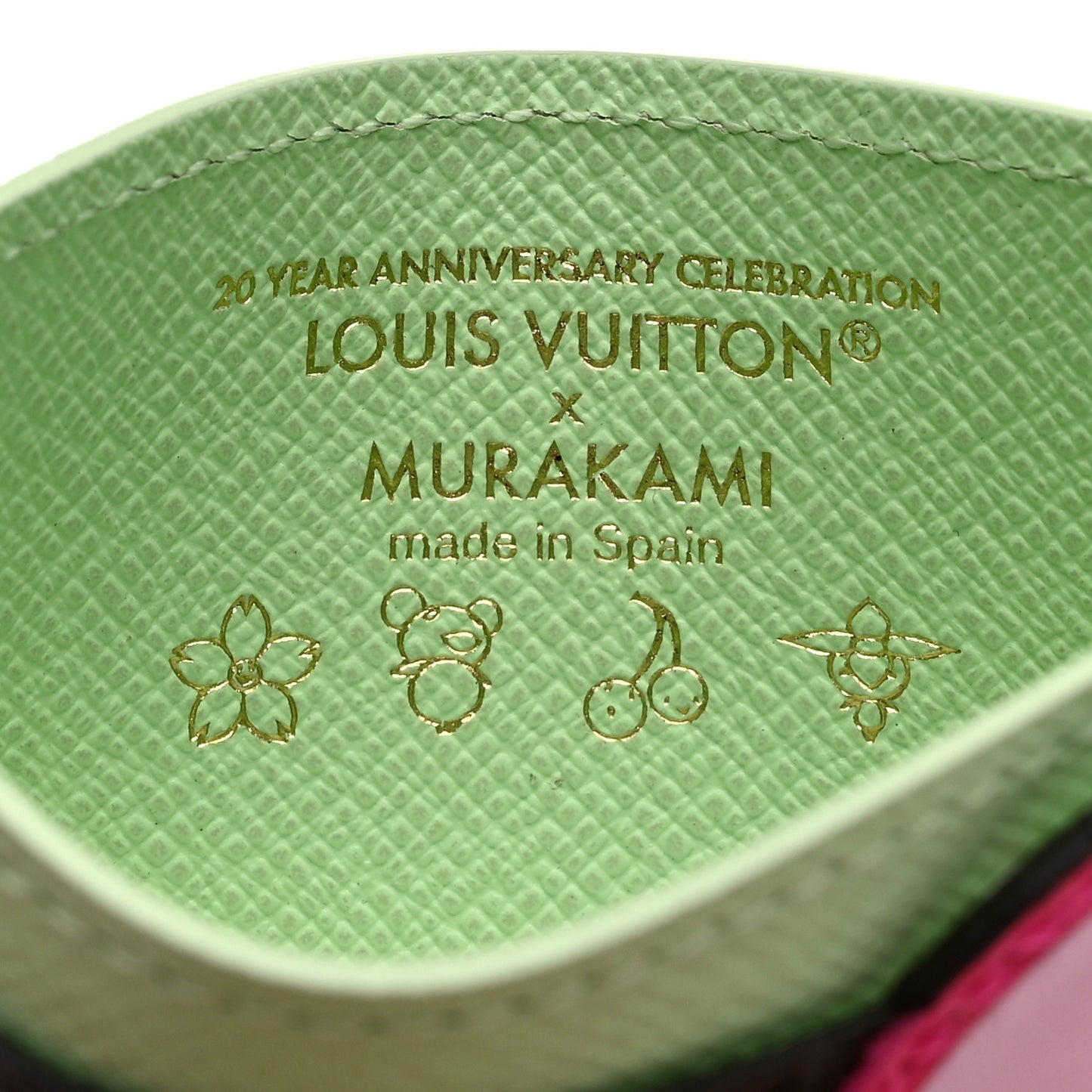 LV X TM Monogram Cherry Blossom Card Holder Sakura Brown