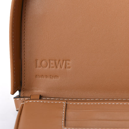 Loewe Soft Calfskin Heel Mini Saddle Bag Amber 7 of 9