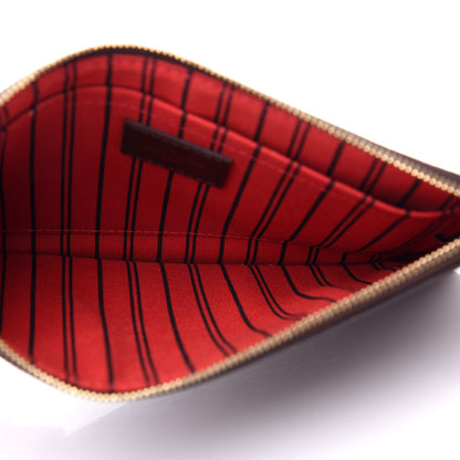 Louis Vuitton Damier Ebene Neverfull MM GM Pochette 5 of 8