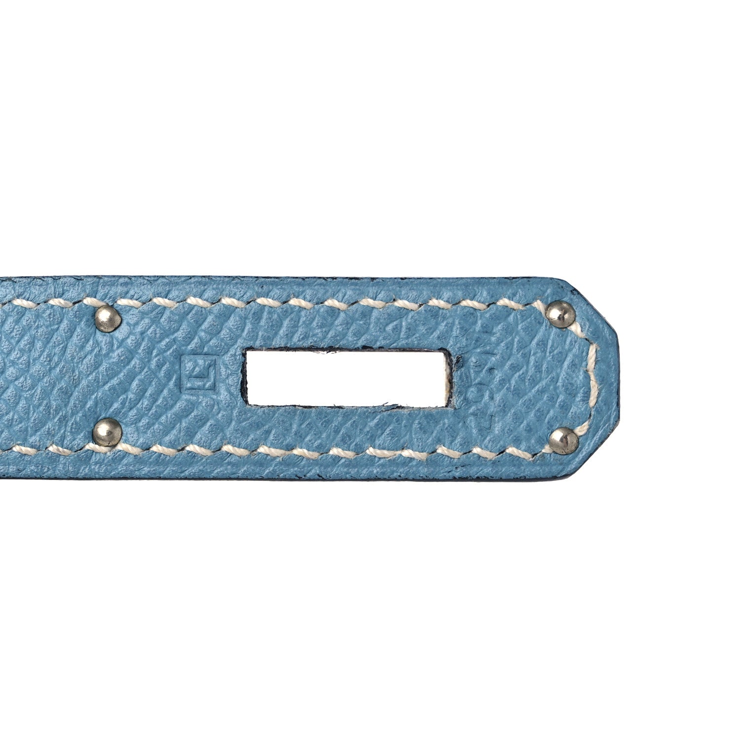 Hermes Epsom HAC Birkin 32 Blue Jean 7 of 12