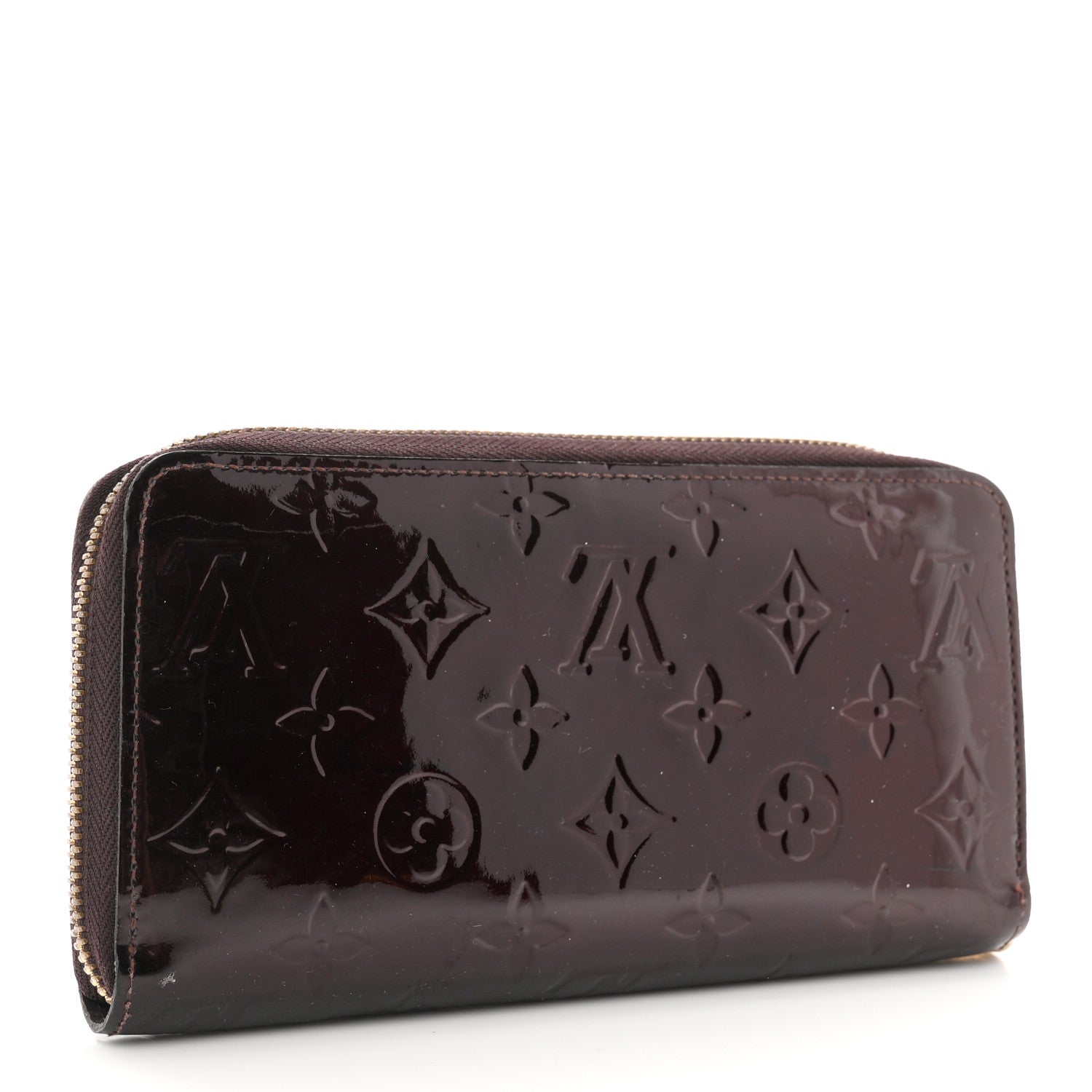 Louis Vuitton Vernis Zippy Wallet Amarante 3 of 7
