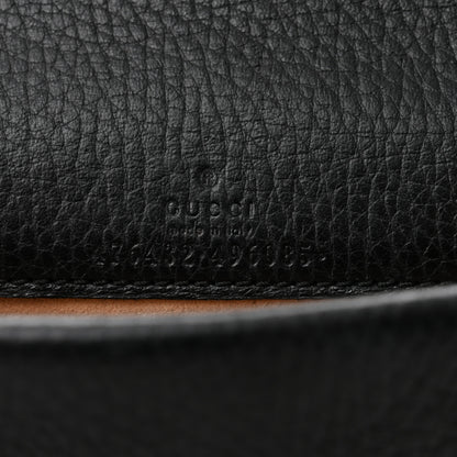 Gucci Calfskin Super Mini Dionysus Shoulder Bag Black 6 of 10