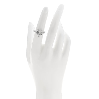 Hermes 18K White Gold Diamond Finesse Ring 52 6 2 of 5