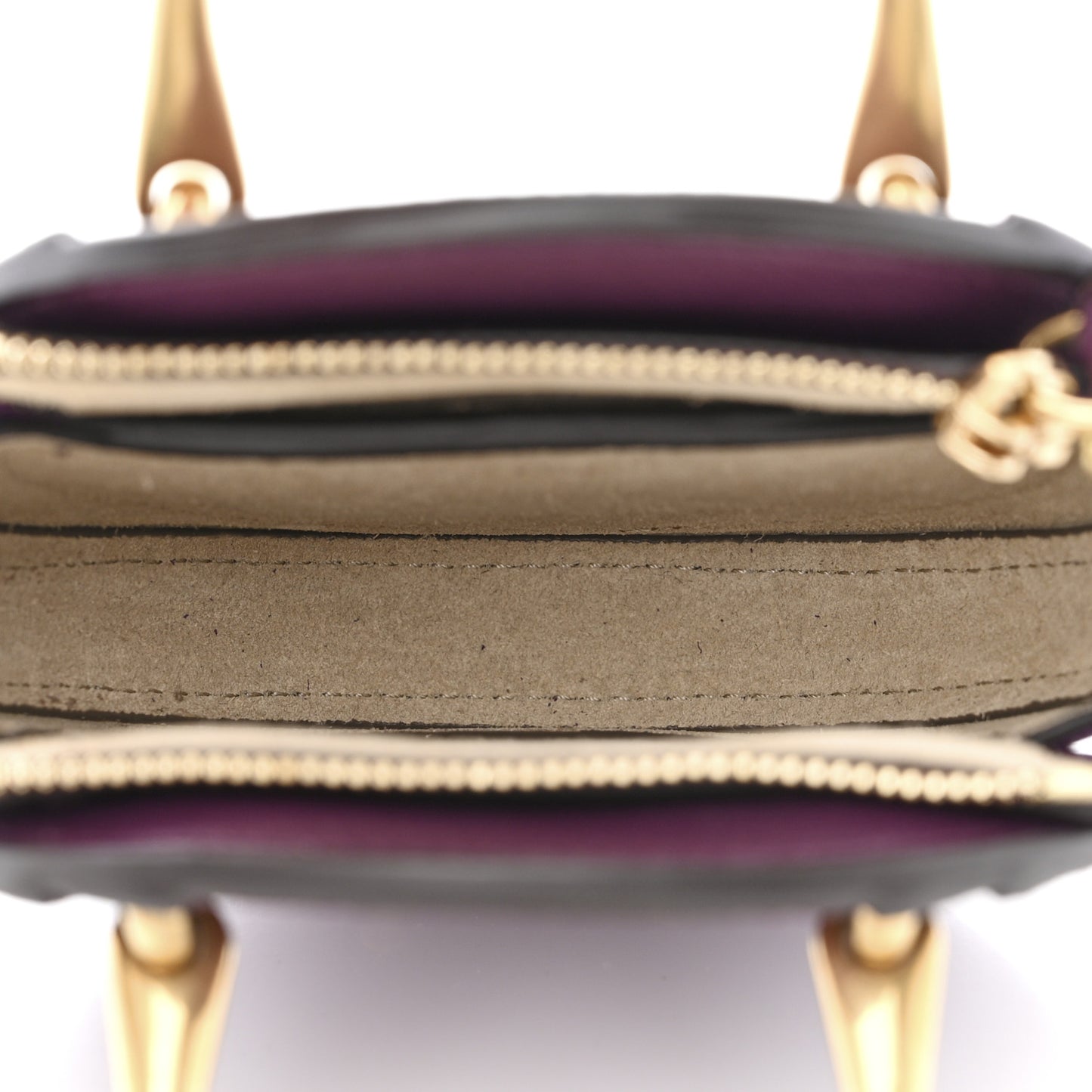 Goatskin Suede Mini Pixie Bag Nightfall Purple