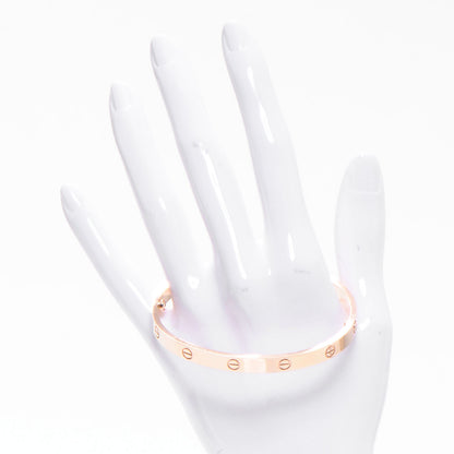 Cartier 18k Pink Gold LOVE Bracelet Size 20 2 of 6
