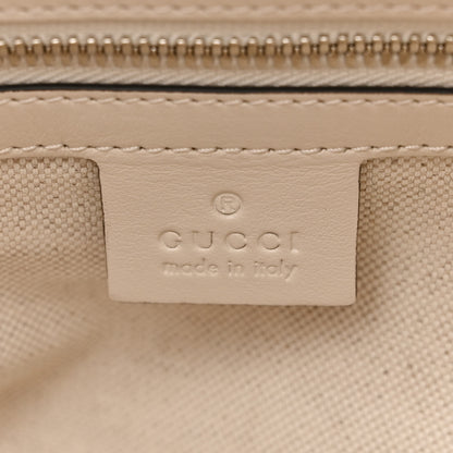 Gucci Calfskin GG Tennis Embossed Backpack Mystic White Black 6 of 11