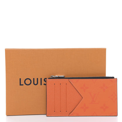 Louis Vuitton Taigarama Coin Card Holder Orange 7 of 7