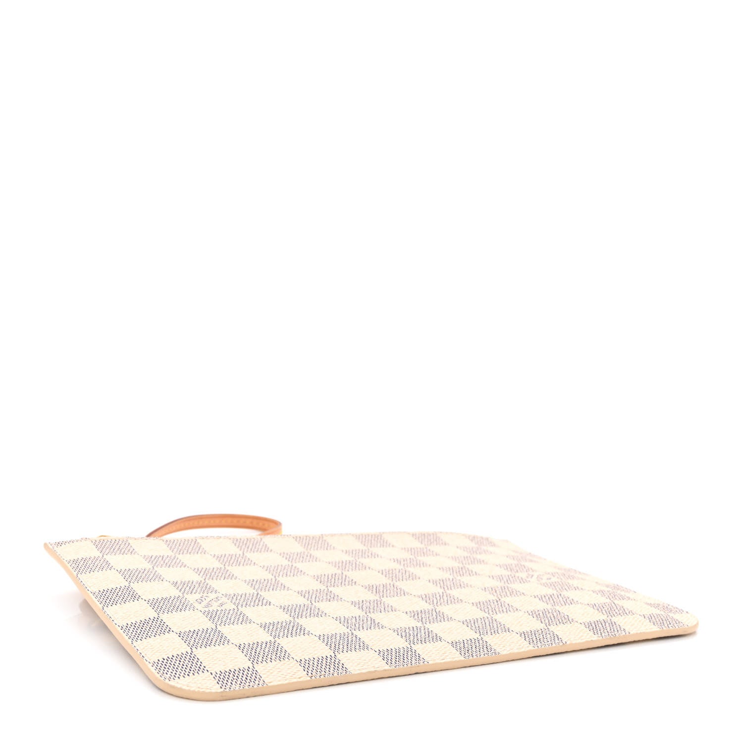 Louis Vuitton Damier Azur Neverfull MM GM Pochette Rose Ballerine 4 of 9