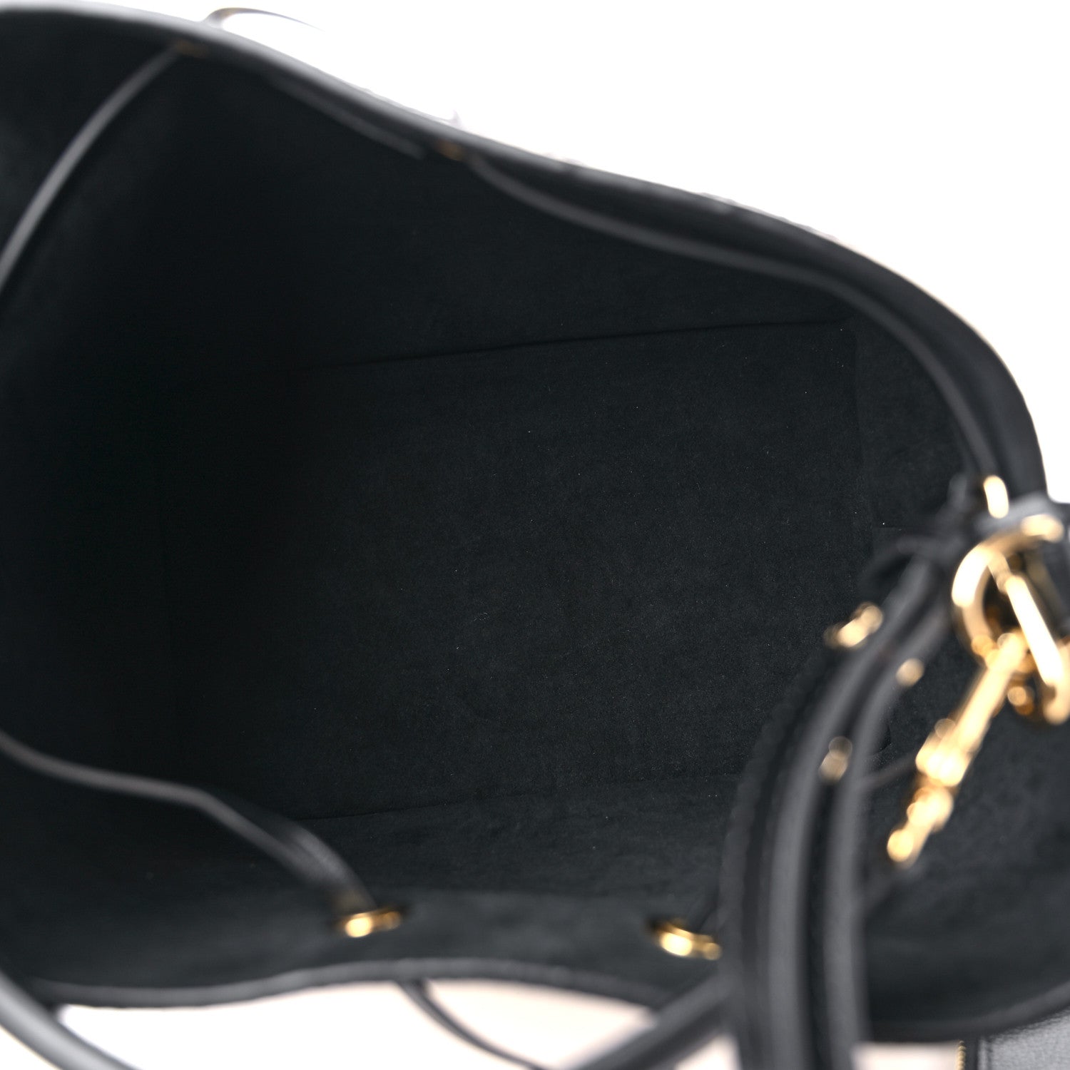 Louis Vuitton Empreinte Monogram Giant Broderies Neonoe MM Cream Black 6 of 11