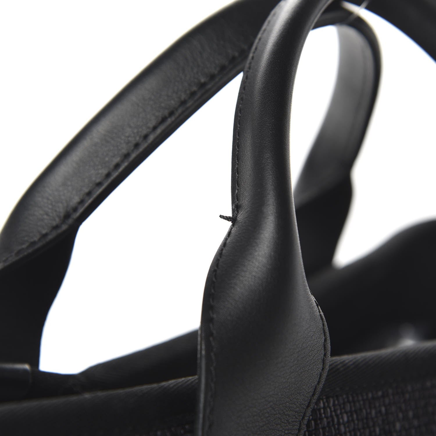 Chanel Woven Straw Raffia Medium Deauville Tote Black 11 of 11