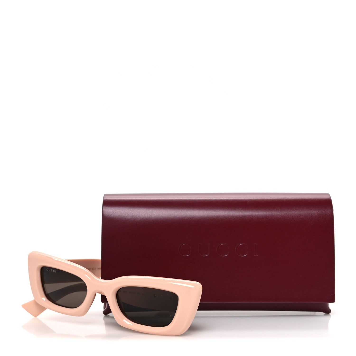 Gucci Acetate Cat Eye GG Marmont Logo Sunglasses GG1827S Light Pink 8 of 8