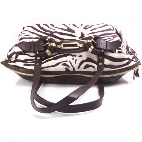 Pony Hair Zebra Bowler