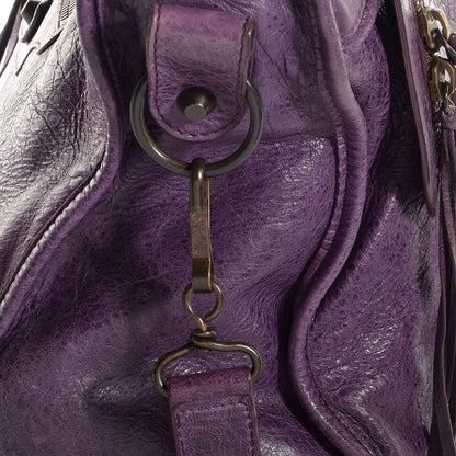 Balenciaga Agneau Classic Hardware City Raisin 3 of 12