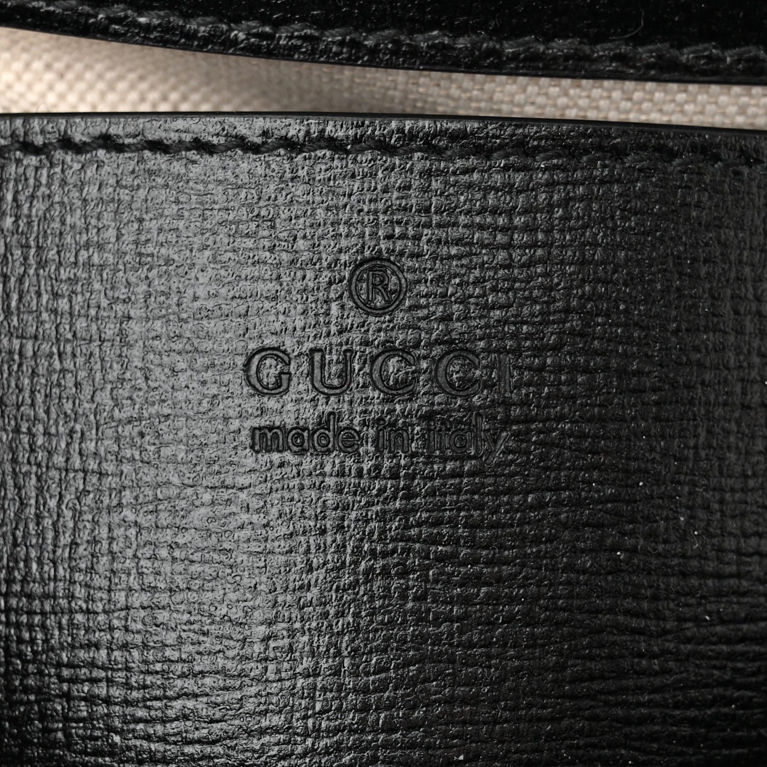 Gucci Azalea Calfskin Web Mini Horsebit 1955 Shoulder Bag Black 6 of 11