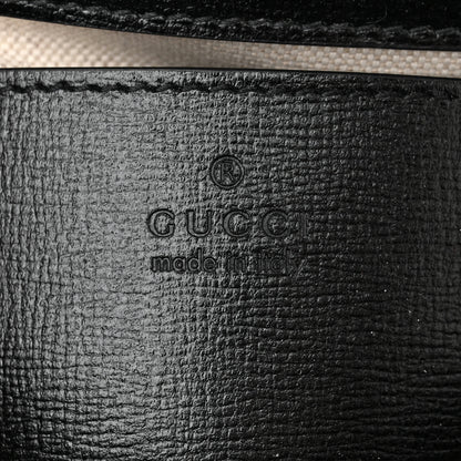 Gucci Azalea Calfskin Web Mini Horsebit 1955 Shoulder Bag Black 6 of 11
