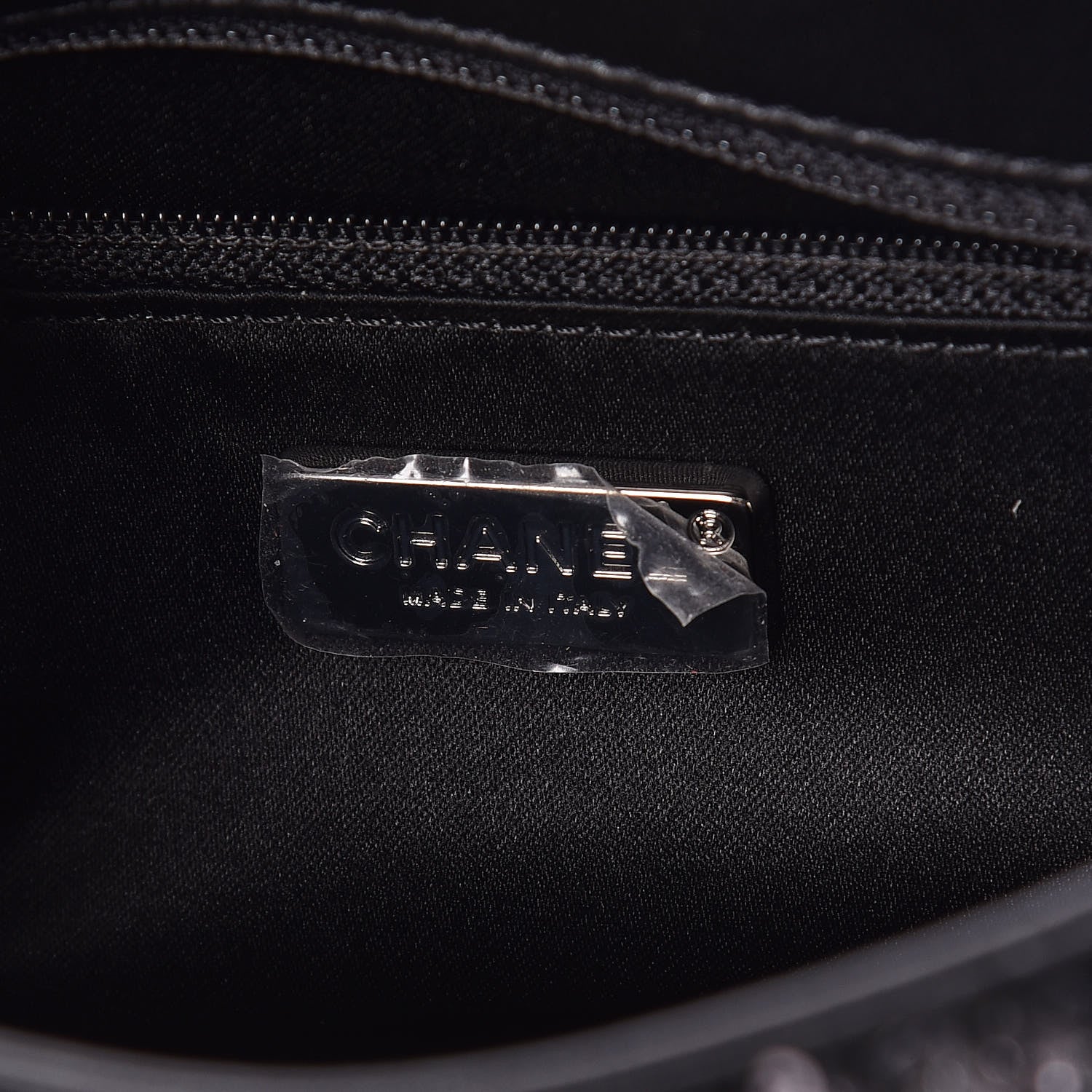 Chanel Sequin Single Flap Silver Black Silver 8 of 11