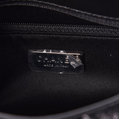 Chanel Sequin Single Flap Silver Black Silver 8 of 11