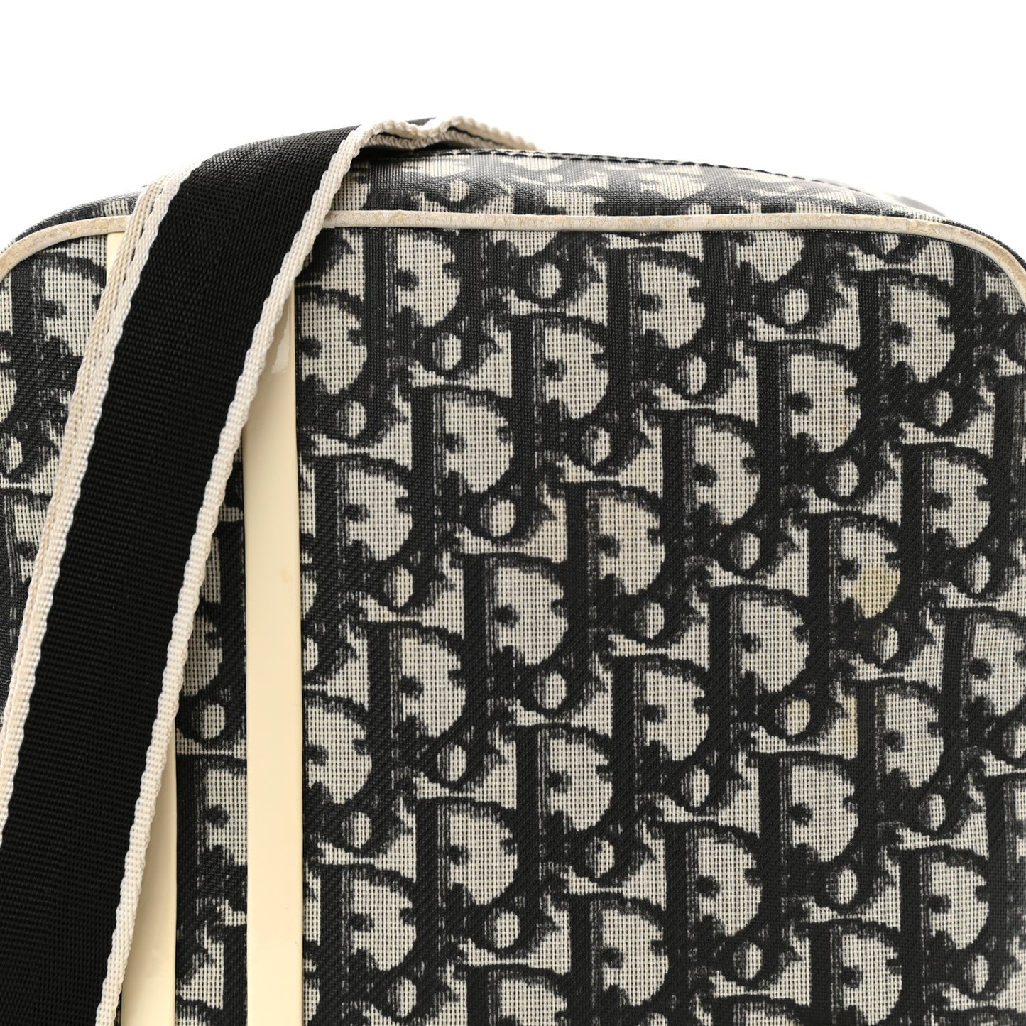 Monogram Girly Messenger Bag Black