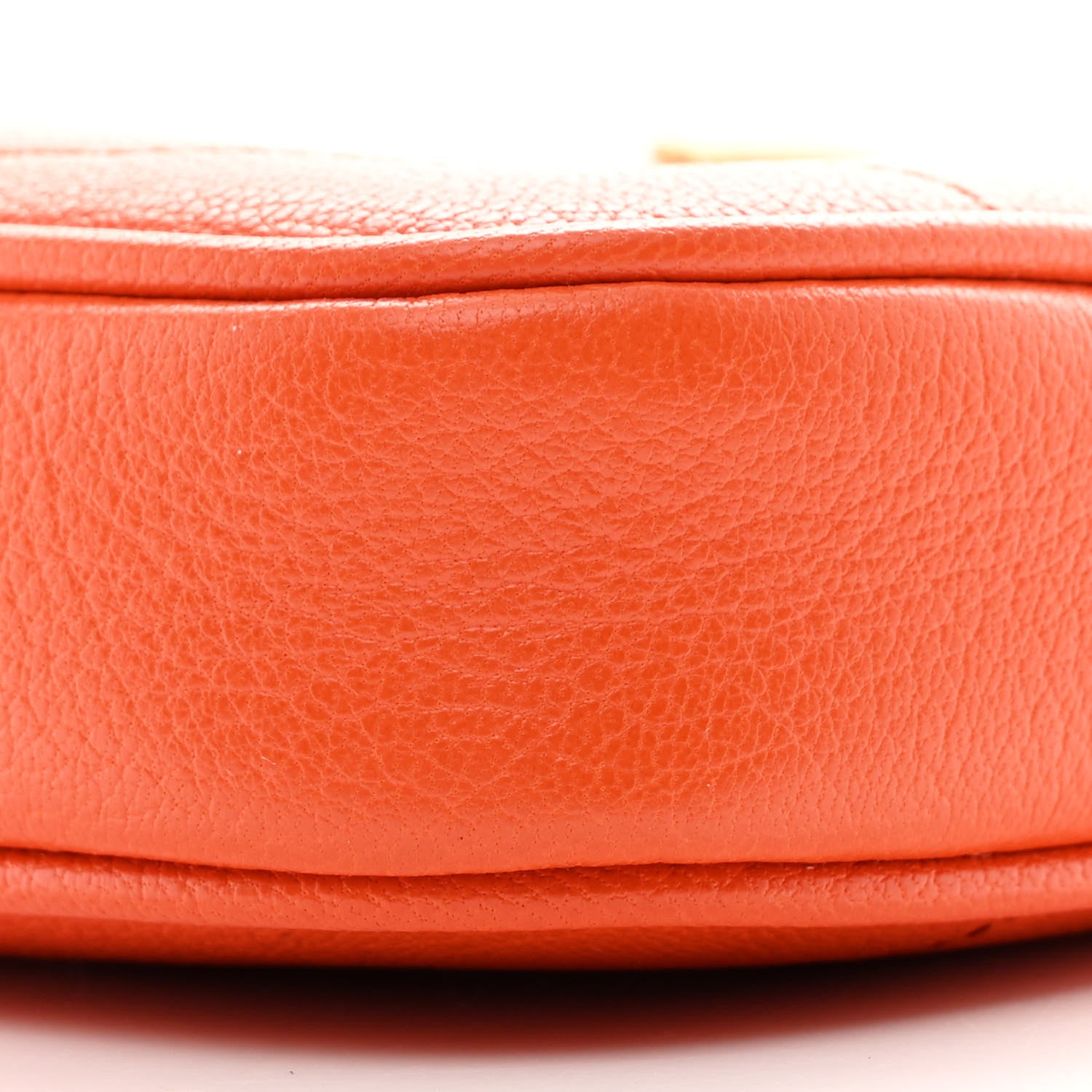 Gucci Goatskin Mini Aphrodite Shoulder Bag Orange 10 of 10