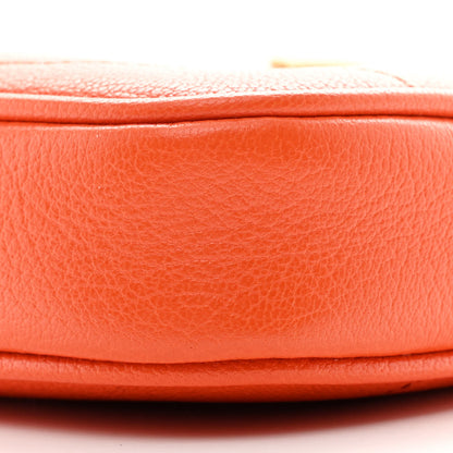 Gucci Goatskin Mini Aphrodite Shoulder Bag Orange 10 of 10