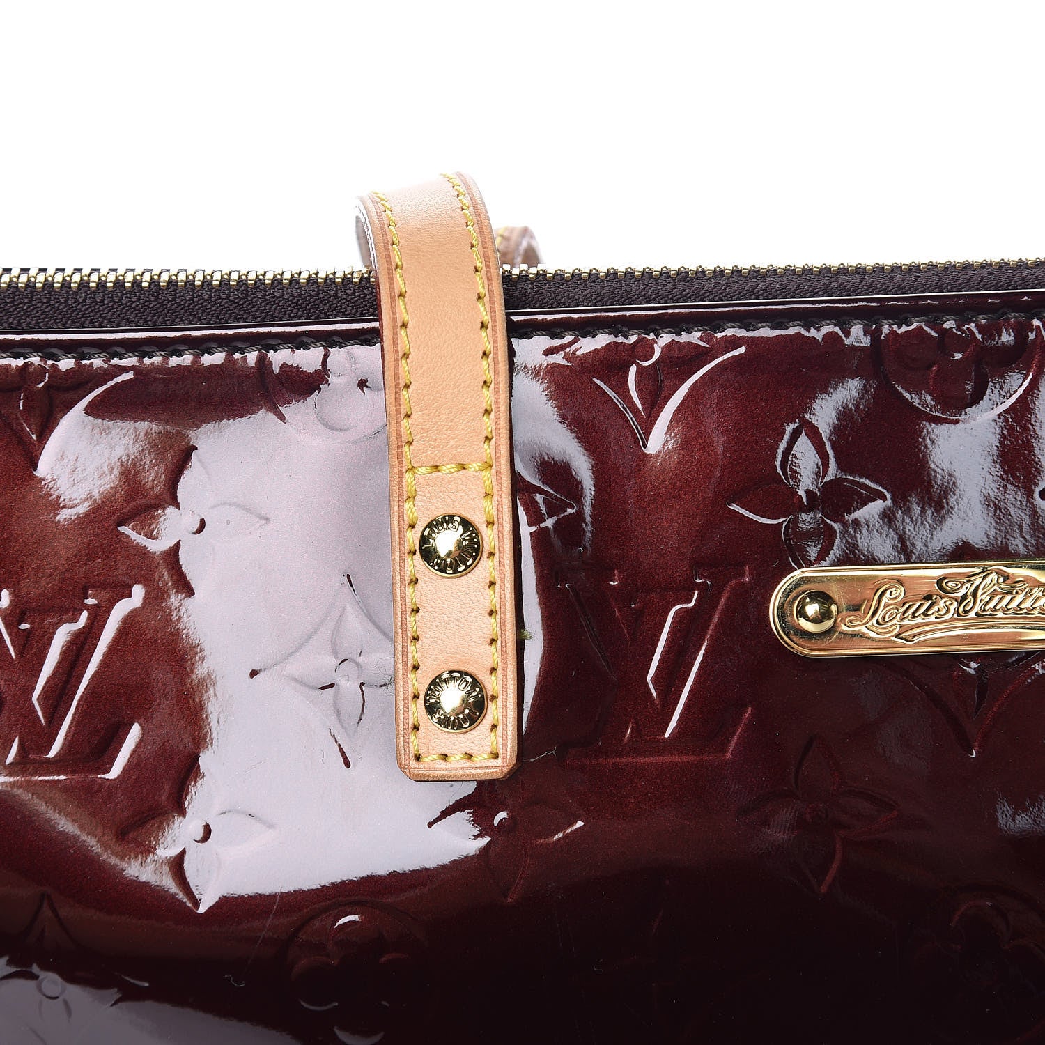 Louis Vuitton Vernis Bellevue GM Amarante 9 of 9