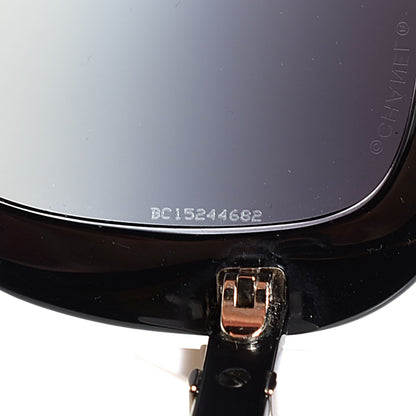 Chanel CC Bow Sunglasses 5171 Black White 5 of 5