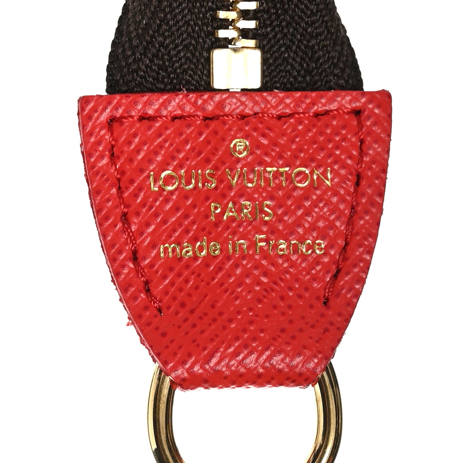 Louis Vuitton Damier Ebene 2019 Christmas Animation Mini Pochette Accessories Red 6 of 9