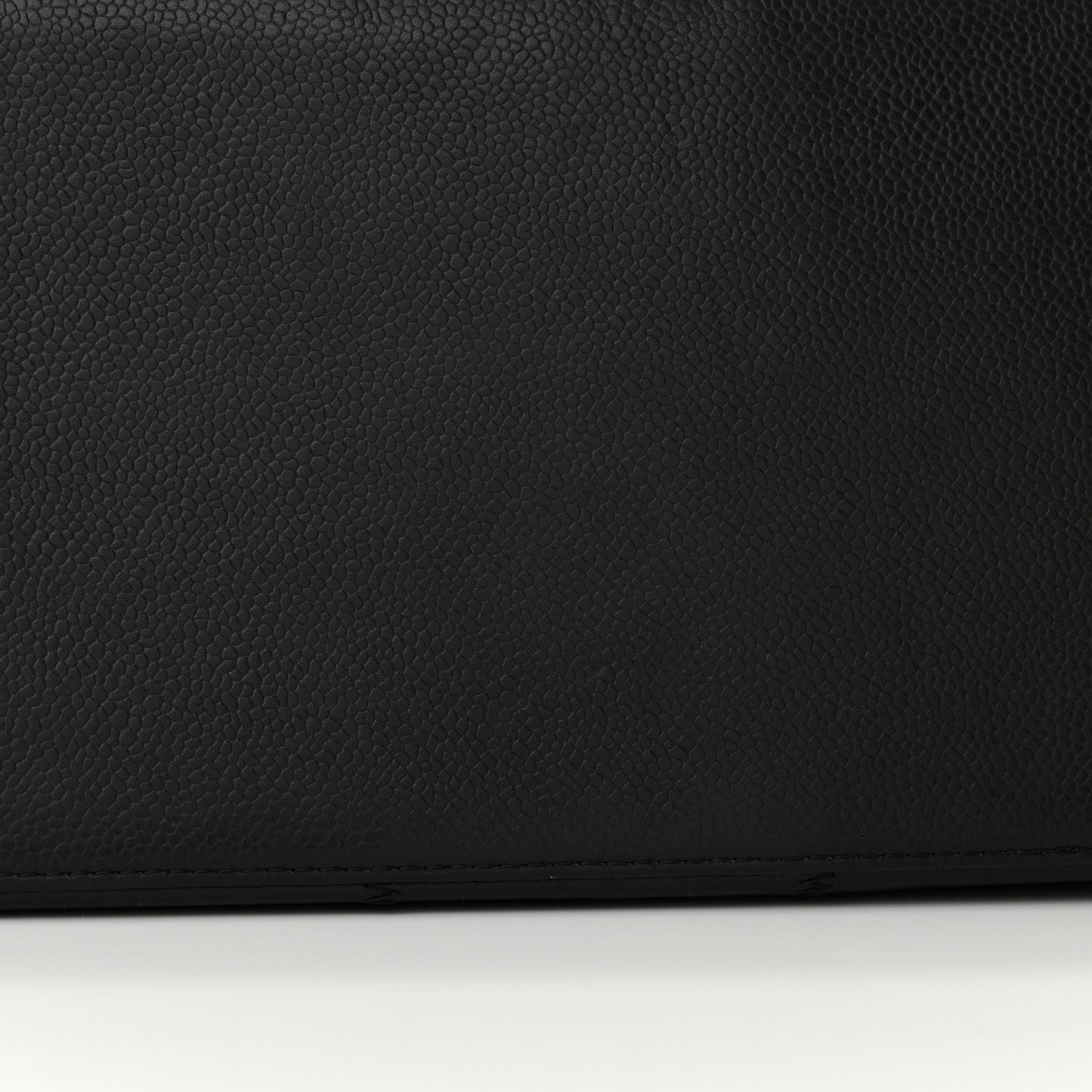 Caviar Square Stitched Hobo Black