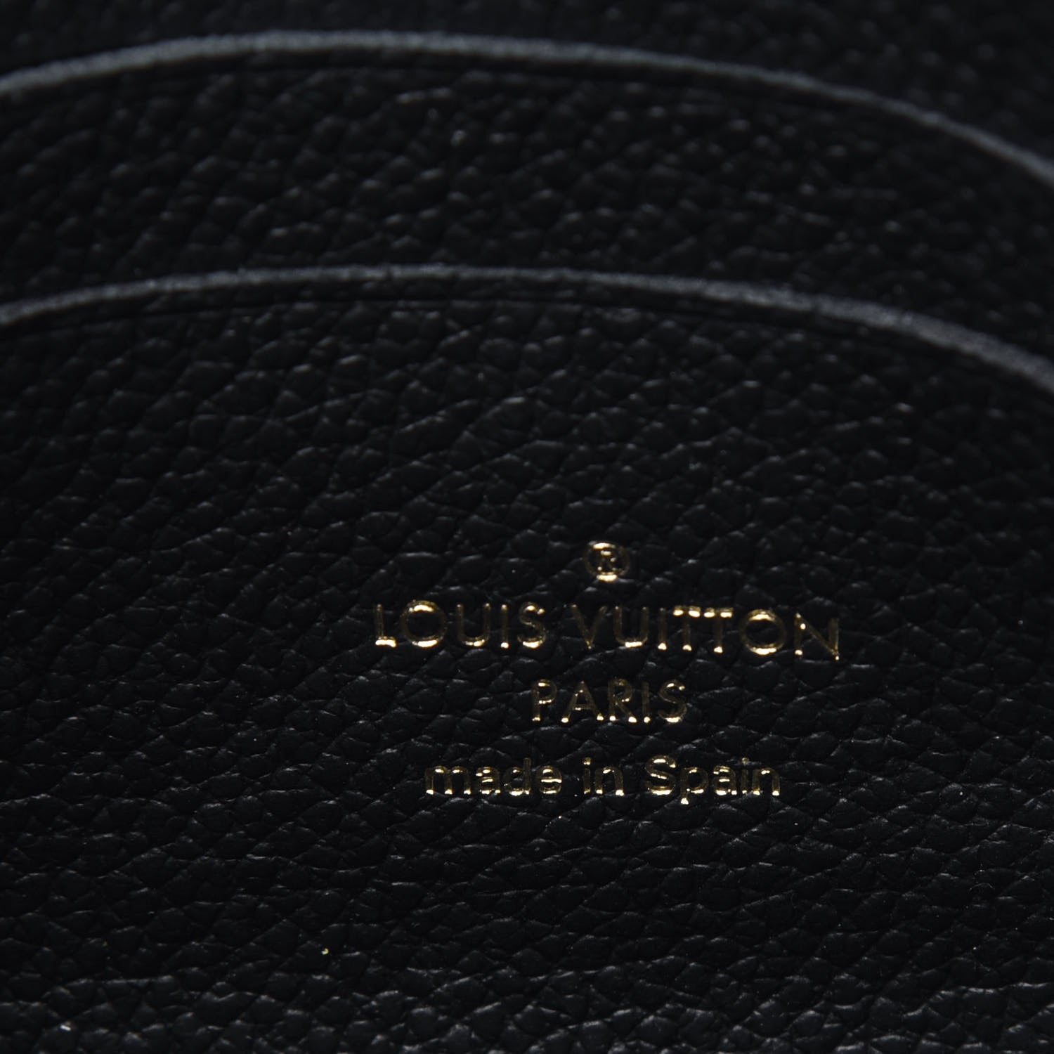 Louis Vuitton Empreinte Double Zip Pochette Black 7 of 17